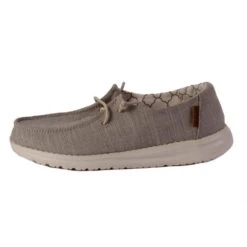Hey Dude Wendy Youth, Linen Beige
