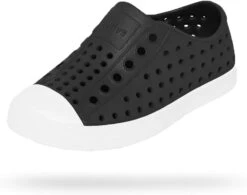 Native Jefferson Child Shoes, Jiffy Black/Shell White