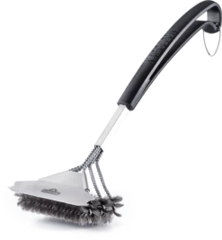 Napoleon Grills Triple-Row Grill Brush With Stainless Steel Bristles