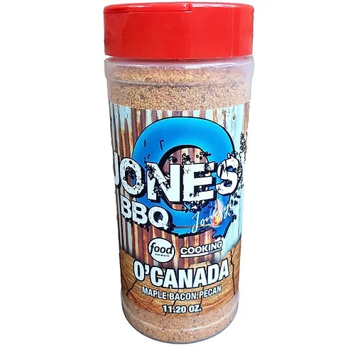 Jonesy Q BBQ O'Canada Maple/Pecan/Bacon Rub 12.44oz 1 Jonesy Q BBQ O'Canada Maple/Pecan/Bacon Rub 12.44oz