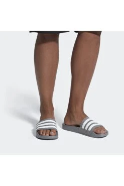 Adidas Adilette Cloudfoam Slide -Outdoor Sports Equipment ADDB42212 20GRYWHT 6 HiRes scaled