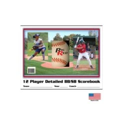 Blazer Big Red Baseball/Softball Scorebook