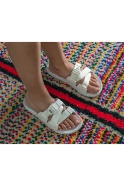 Chaco Women's Chillos Slide 32 Chaco Women's Chillos Slide -Outdoor Sports Equipment CHA108260 20WHT 11 HiRes