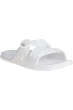 Chaco Women's Chillos Slide 25 Chaco Women's Chillos Slide -Outdoor Sports Equipment CHA108260 20WHT 4 HiRes