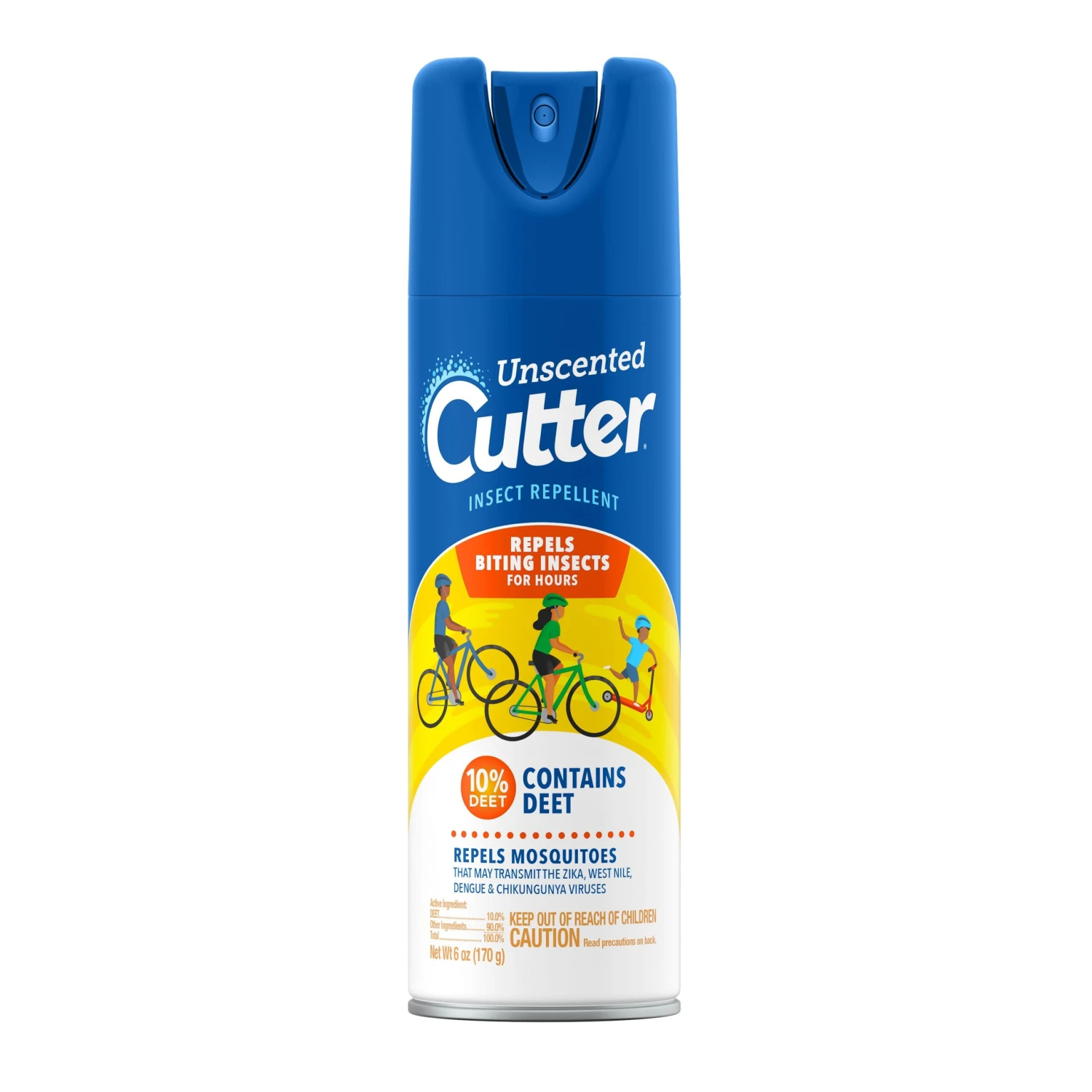 Cutter Unscented Insect Repellent 6oz Aerosol 1 Cutter Unscented Insect Repellent 6oz Aerosol