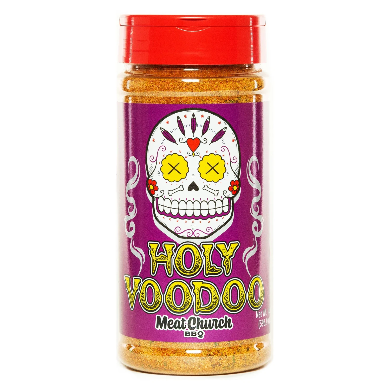 Meat Church BBQ Holy Voodoo Seasoning 14oz Shaker 1 Meat Church BBQ Holy Voodoo Seasoning 14oz Shaker