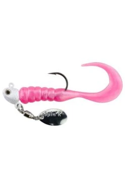 Johnson Crappie Buster Spin'r Grub Lure 1/16oz -Outdoor Sports Equipment JSNCBSRG 20WHP