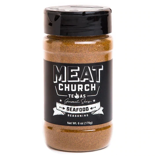 Meat Church BBQ Gourmet Seafood 6oz Shaker 1 Meat Church BBQ Gourmet Seafood 6oz Shaker