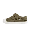 Native Jefferson Child Shoes, Utili Green/Shell White