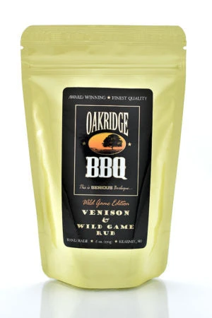 Oakridge BBQ Wild Game Edition Venison & Wild Game Rub 6oz 1 Oakridge BBQ Wild Game Edition Venison & Wild Game Rub 6oz