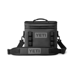 Yeti Hopper Flip Cooler 8 -Outdoor Sports Equipment W Hopper Flip 8 Charcoal Front Strap 7716 B