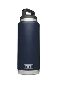 Yeti Rambler Bottle 36oz 6 Yeti Rambler Bottle 36oz -Outdoor Sports Equipment YETYRAMB36 20NAV A
