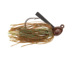Strike King Bitsy Flip Jig 1/4oz 10 Strike King Bitsy Flip Jig 1/4oz -Outdoor Sports Equipment bfj14 11 bitsyflipjig pumpkin sideright