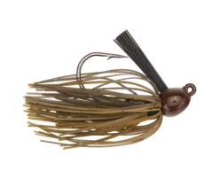 Strike King Bitsy Flip Jig 1/4oz 13 Strike King Bitsy Flip Jig 1/4oz -Outdoor Sports Equipment bfj14 13 bitsyflipjig greencrawfish sideright