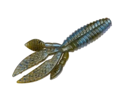 Strike King KVD Perfect Plastics Rodent 3" 8pk -Outdoor Sports Equipment ro3 108 rodent bluecraw glamleft