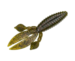 Strike King KVD Perfect Plastics Rodent 4" 6pk -Outdoor Sports Equipment ro4 18 rodent watermelonredflake glamleft