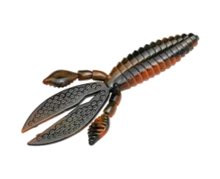 Strike King KVD Perfect Plastics Rodent 4" 6pk -Outdoor Sports Equipment ro4 466 rodent crawdaddy glamleft